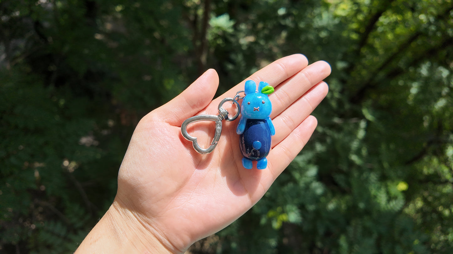 Miffy x Fruit Keychain | Handmade Polymer Clay Keychain