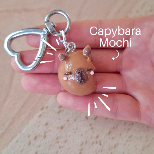 Capybara Mochi Keychain