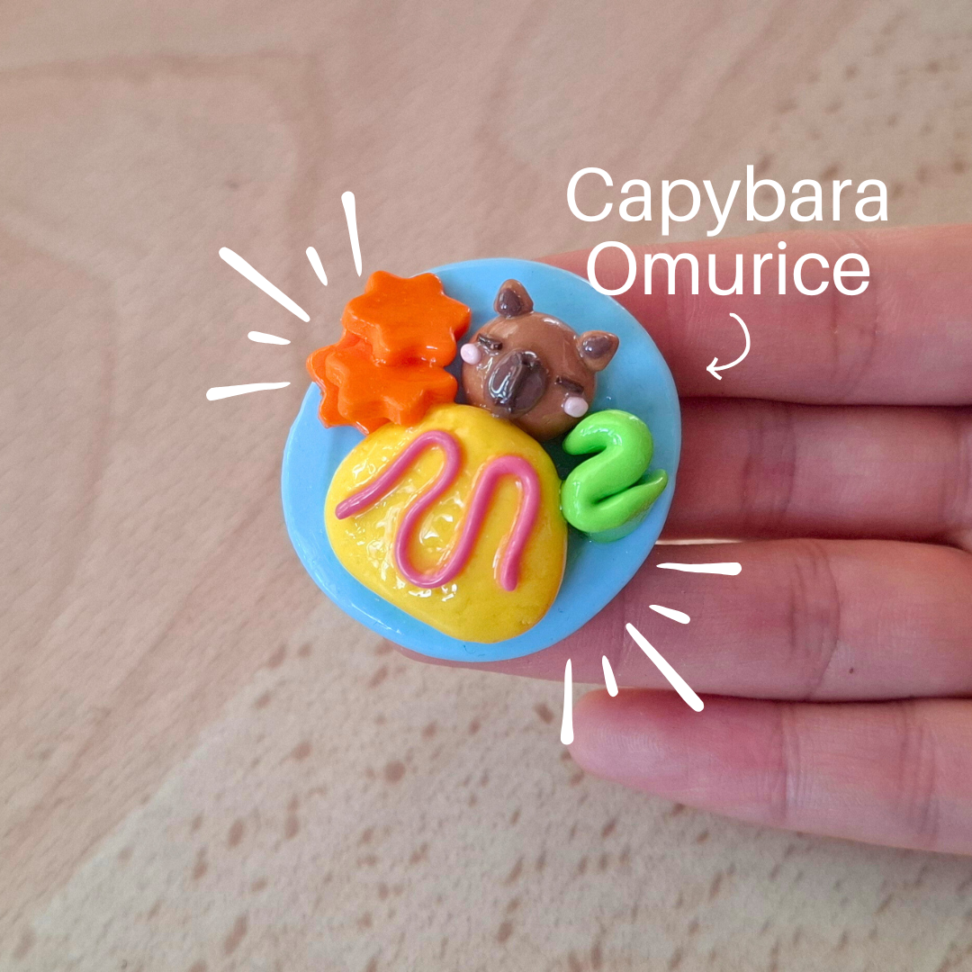 Capybara Omurice Magnet
