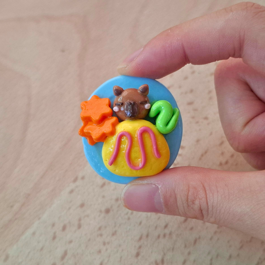 Capybara Omurice Magnet