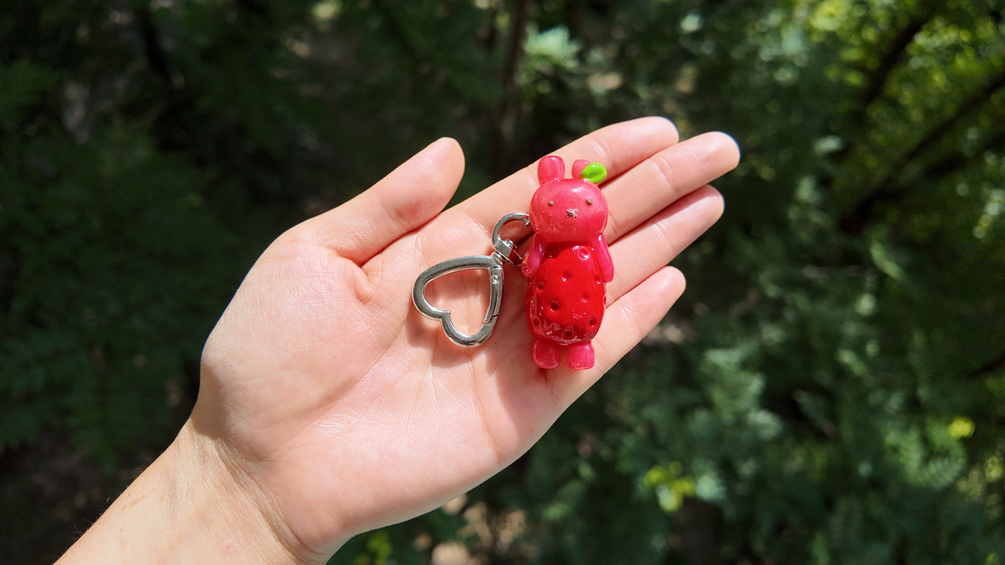 Miffy x Fruit Keychain | Handmade Polymer Clay Keychain